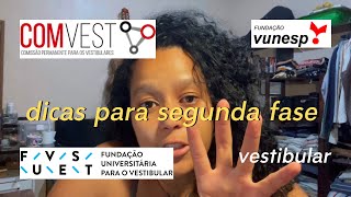 passou pra segunda fase assista este vídeo  dicas para vestibular [upl. by Nimajnab682]