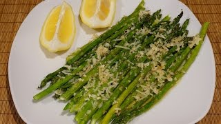 Спаржа запечённая в духовке с чесноком и пармезаномBaked asparagus with garlic and parmesan [upl. by Aggappe]