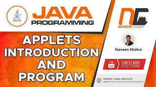 Applets In Java  Program of Applets in Java Java Tutorial For Beginners  IGNOU  MCS024  Day 20 [upl. by Rockel]