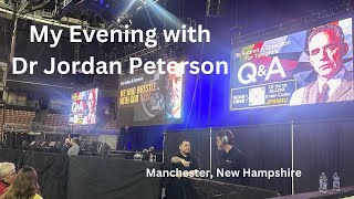 My Evening with Dr Jordan Peterson quotWe Who Wrestle With Godquot in Manchester NH [upl. by Lerred226]