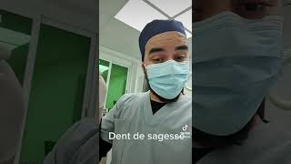 extraction dent de sagesse inférieure قلع ضرس العقل avec anatomie spéciale [upl. by Gney]