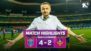 Match Highlights  Kerala Blasters FC 42 FC Goa  MW 16  ISL 202324 [upl. by Cline]