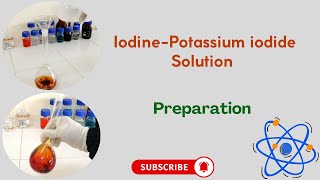 IodinePotassium iodide solution for starch test  Preparation [upl. by Llenad]