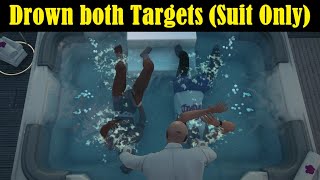 Hitman 2 Drown Vetrova and Steven Bradley  Synchronized Drowning  Haven Island Master guide [upl. by Nwahsem961]