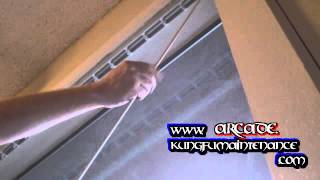 How To Install Inside Mount Vertical Blinds [upl. by Jehial]