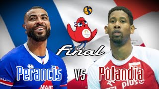 Prancis vs Polandia 🏐 Final Volleyball Olimpiade Paris 2024 [upl. by Inaja]