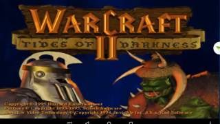 Установка оригинального Warcraft 2 на Андроид через DosBox [upl. by Zanlog]