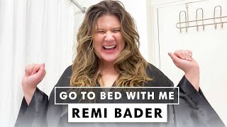 Remi Bader’s Realistic Skincare Routine  Go To Bed With Me  Harper’s BAZAAR [upl. by Nerdna136]