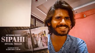 reaction on Sipahi  Official Trailer  Amit Bhadana  from kulu pa ji [upl. by Urbannai]