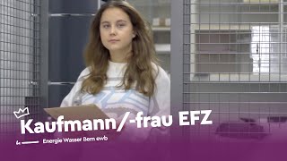 Starte deine Lehre als Kaufmannfrau EFZ  Energie Wasser Bern  Lehrstellenvideo  Yousty [upl. by Boehmer]