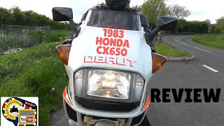 Classic bike review Honda CX650 Turbo 1983 [upl. by Aremmat803]