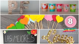 Cómo organizar una fiesta 5 ideas de decoración [upl. by Ennayoj597]