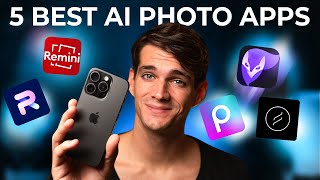 5 BEST AI Photo Editing Apps for iPhones [upl. by Luy]