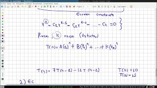 MDII Clase 3 2 Relaciones de recurrencia homogeneas [upl. by Anselme]