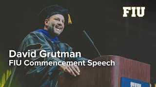 David Grutman Commencement Speech [upl. by Eatnoj]