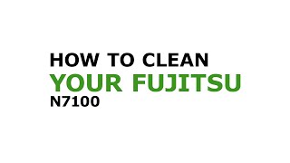 How to clean your Fujitsu N7100 [upl. by Nani]