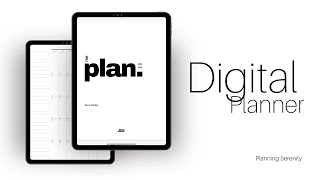 BRAND NEW PLANNERS GOODIES DIGITAL PLANNER FLIP THRU  2025 DIGITAL AGENDA [upl. by Ylrrad]