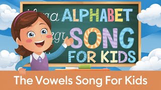 The Vowels Song  Learn Phonics  Nursery rhymes  Preschoolers ABC poem  WonderWhiz Kids [upl. by Mailliw]