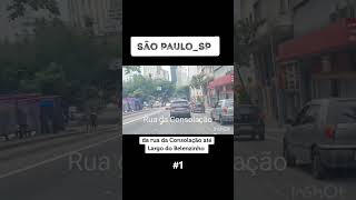 1 Da rua da Consolação ao belenzinho São PauloSP saopaulo tráfico Car cidades City brazil [upl. by Gunner]