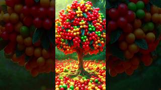 Easy and fast method for planting and growing coffee fruit trees from seeds gardening [upl. by Metts568]