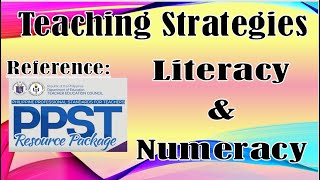 Literacy amp Numeracy Strategies [upl. by Deeyn]