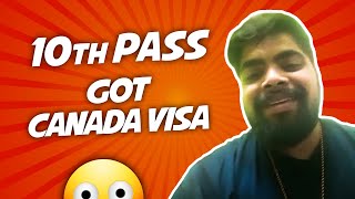 10th Pass Got Canada Visa  Canada Visa Latest Update 2024  Canada Spouse Visa  Rajveer Chahal [upl. by Caundra]