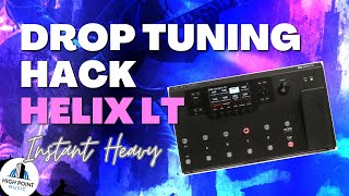 Line 6 Helix LT Pitch Shifter Drop Tune [upl. by Durnan]