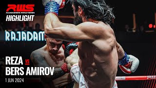 Highlight l Reza Venum Muay Thai vs Bers Amirov I RWS [upl. by Odracer]