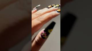 Essy flower design 🌷 nailart flowers nails viralshort [upl. by Attoynek541]