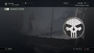 For Honor The punisher emblem step by step season 4 update [upl. by Louella]