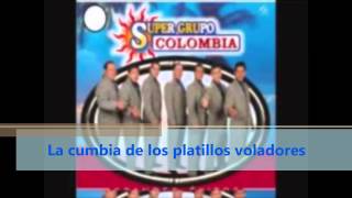 La cumbia de los platillos voladores  Super Grupo Colombia [upl. by Oicanata]