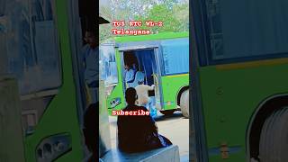 TGS RTC WL2 Telangana 🎉☝️❤️viralvideo automobile tsrtc driver [upl. by Eanore]