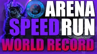 Destiny  Arena Speed Run  World Record 349  Guide [upl. by Daffi413]