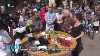 Tartare de fraises à la sauge et ses truffes en chocolat [upl. by Donoghue231]