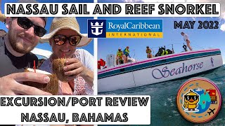 Wandering Ducks Nassau Sail and Reef Snorkel Excursion Review Video [upl. by Aietal925]