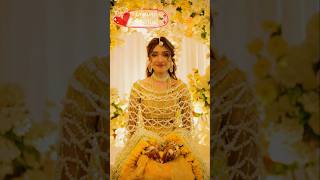 Bride Haldi ceremony 💛🌼 haldiceremonyyellowoutfitweddingbrideflowershowerbeautifulbride [upl. by Asher900]