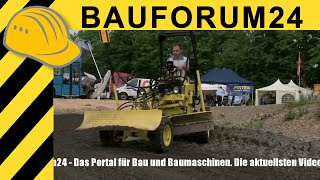 MiniGrader mit ATS Steuerung auf der Tiefbau Live [upl. by Christophe168]