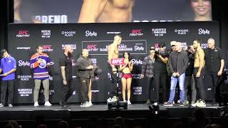 UFC Edmonton Ceremonial WeighIns [upl. by Tersina]