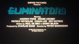 Eliminators 1986 35MM Trailer [upl. by Yliab]