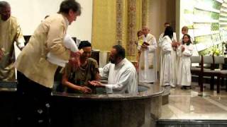 Baptism Catholic Immersion [upl. by Nashbar583]