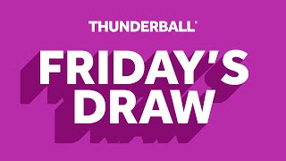 The National Lottery Thunderball draw results from Friday 05 April 2024 [upl. by Campos]