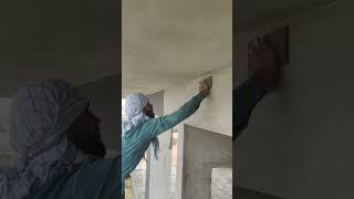 How to plaster vate regmar painting vrialshort construction trending [upl. by Oby]