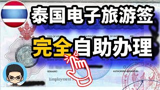 🇹🇭泰国签证在线申请💻👍手把手教你办理💼👌泰国签证全自助100免邮寄🚫✉️提交护照到领事馆📩 [upl. by Sukul291]