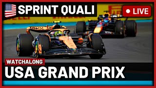 F1 LIVE  USA GP Sprint Qualifying  Live Timing and Commentary [upl. by Kiraa728]