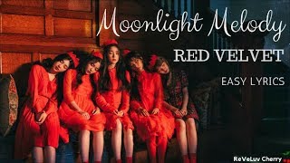 레드벨벳 Red Velvet  달빛 소리 Moonlight Melody EASY LYRICS [upl. by Enelkcaj]