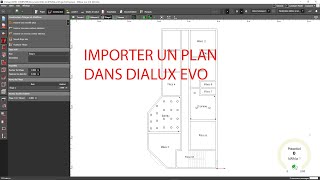 Importer un plan dans Dialux evo [upl. by Jarvey]