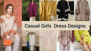 Casual Girls Dress Designs100 Elegant dress designs for girls [upl. by Gayle]