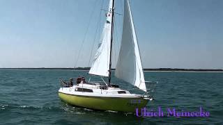 Sailboat Neptun 22  Segelyacht Neptun 22 quotCAVIA Porcellusquot [upl. by Weidar218]