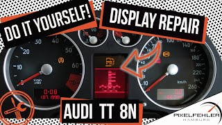 Display exchange amp repair for Audi TT 8N [upl. by Brendon]