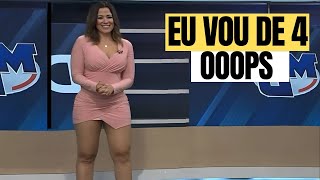 JORNALISTA EXAGERA MUITO E FALA PALAVRÃO AO VIVO 5 [upl. by Cherin]